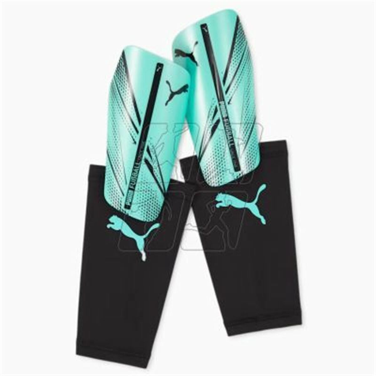 Fotboll smalbensskydd Puma Attacanto Sleeve Turkos