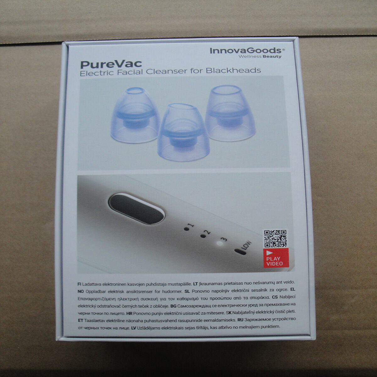 Elektrisk pormaskborttagare PureVac InnovaGoods - 31