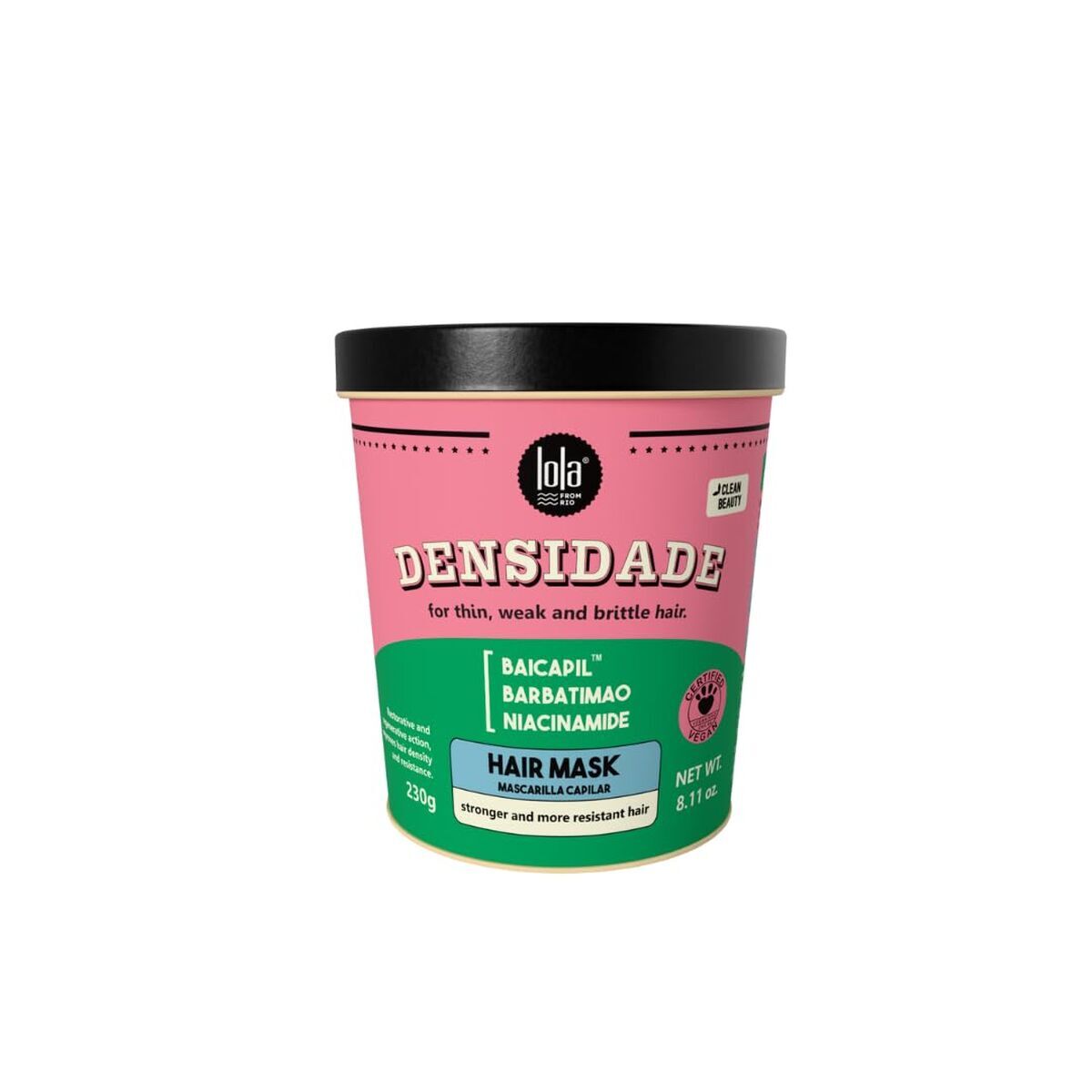 Hårinpackning Lola Cosmetics Densidade 230 g