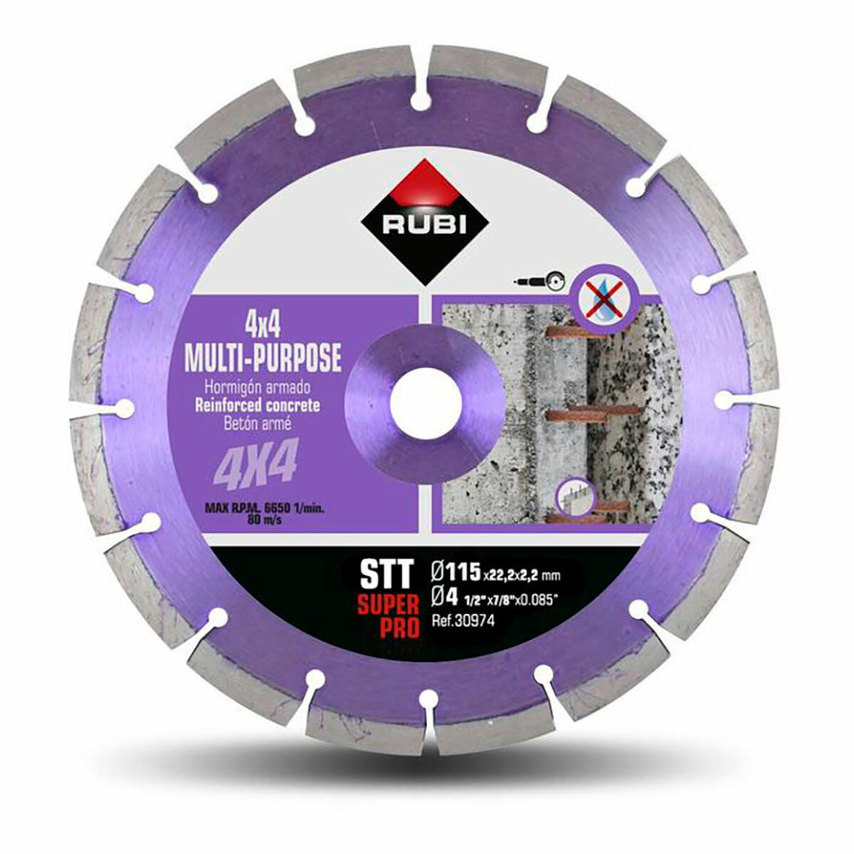 Diamantskärskiva Rubi  superpro 30974