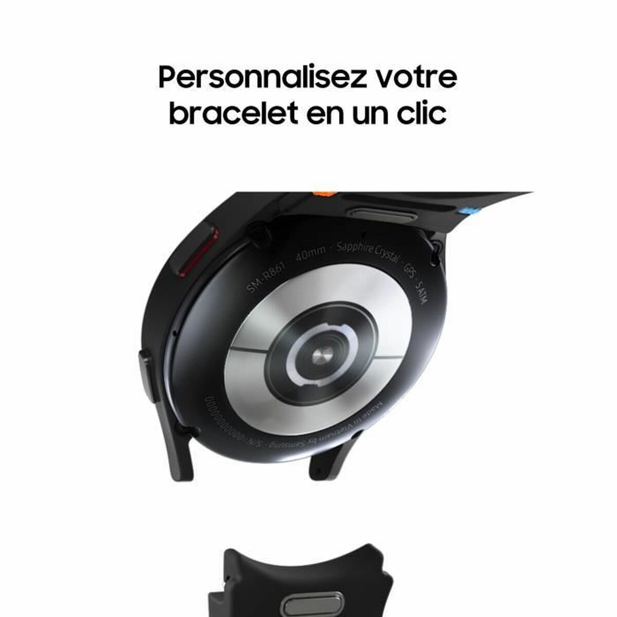 Smartklocka Samsung SM-R861NIDAXEF Rosa 1,2" 40 mm - 4