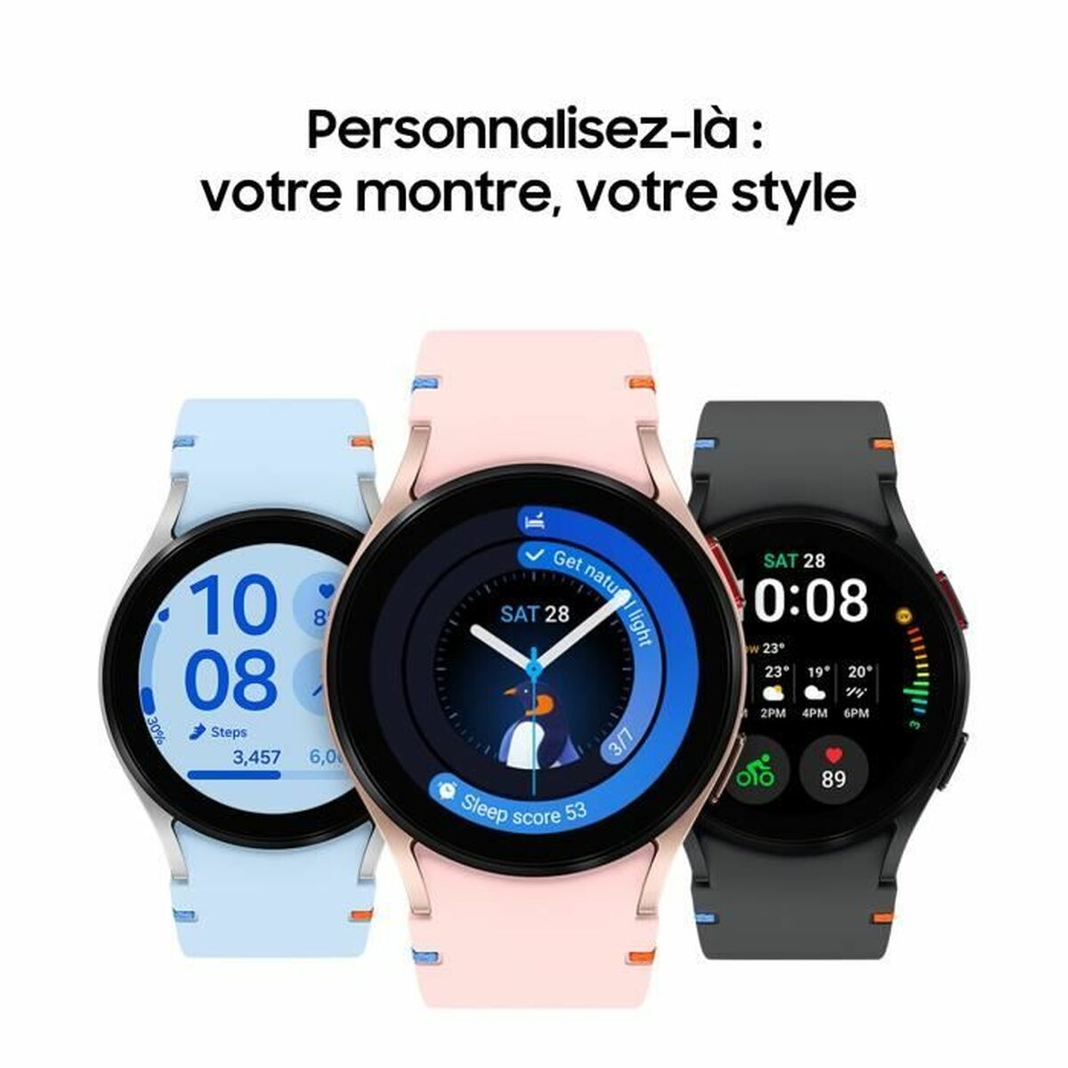 Smartklocka Samsung SM-R861NIDAXEF Rosa 1,2" 40 mm - 2