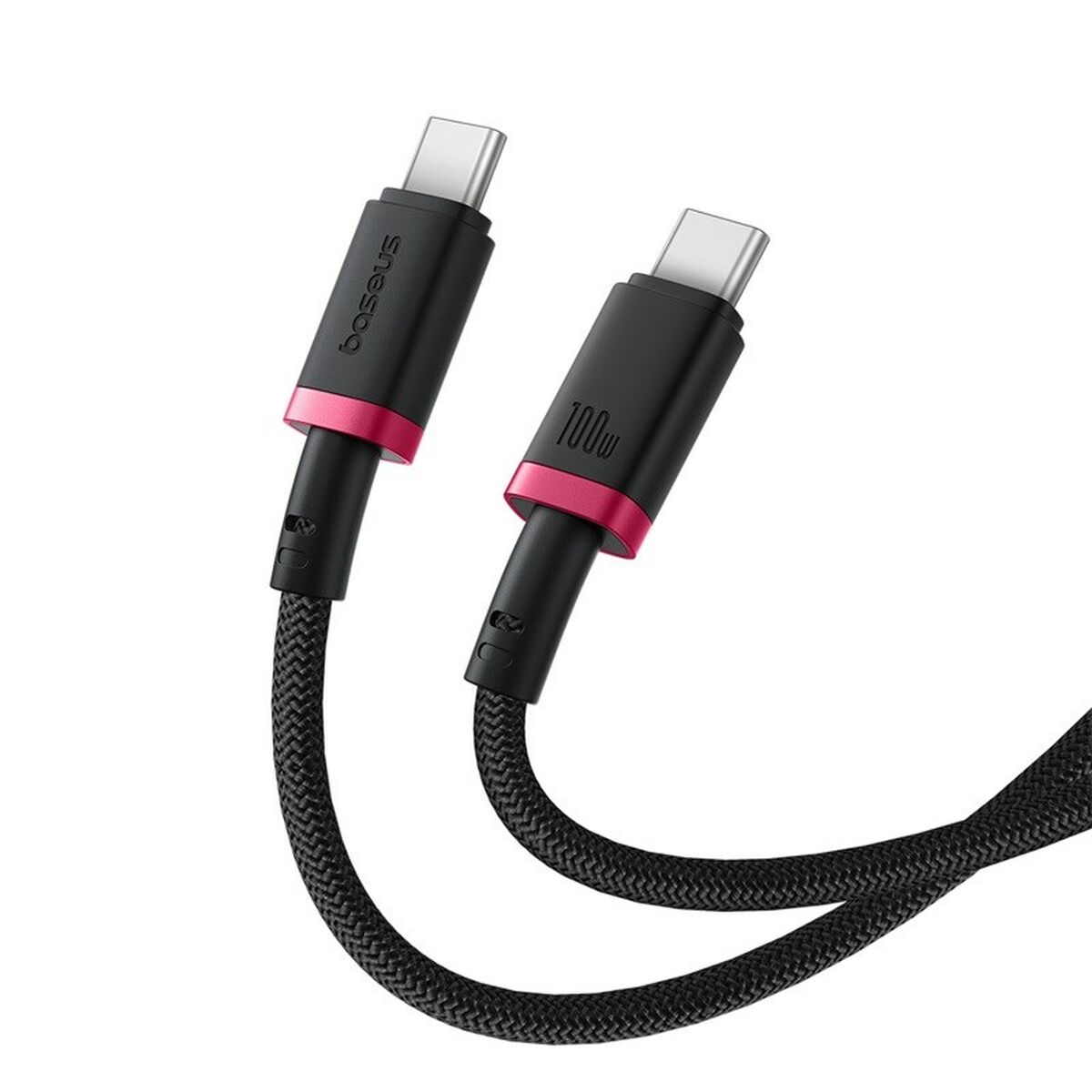 USB-C till USB-C Kabel Baseus P10377803U01-01 Svart Röd 1 m - 3