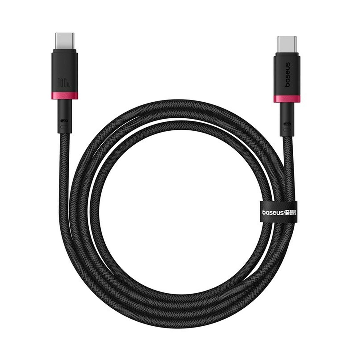 USB-C till USB-C Kabel Baseus P10377803U01-01 Svart Röd 1 m