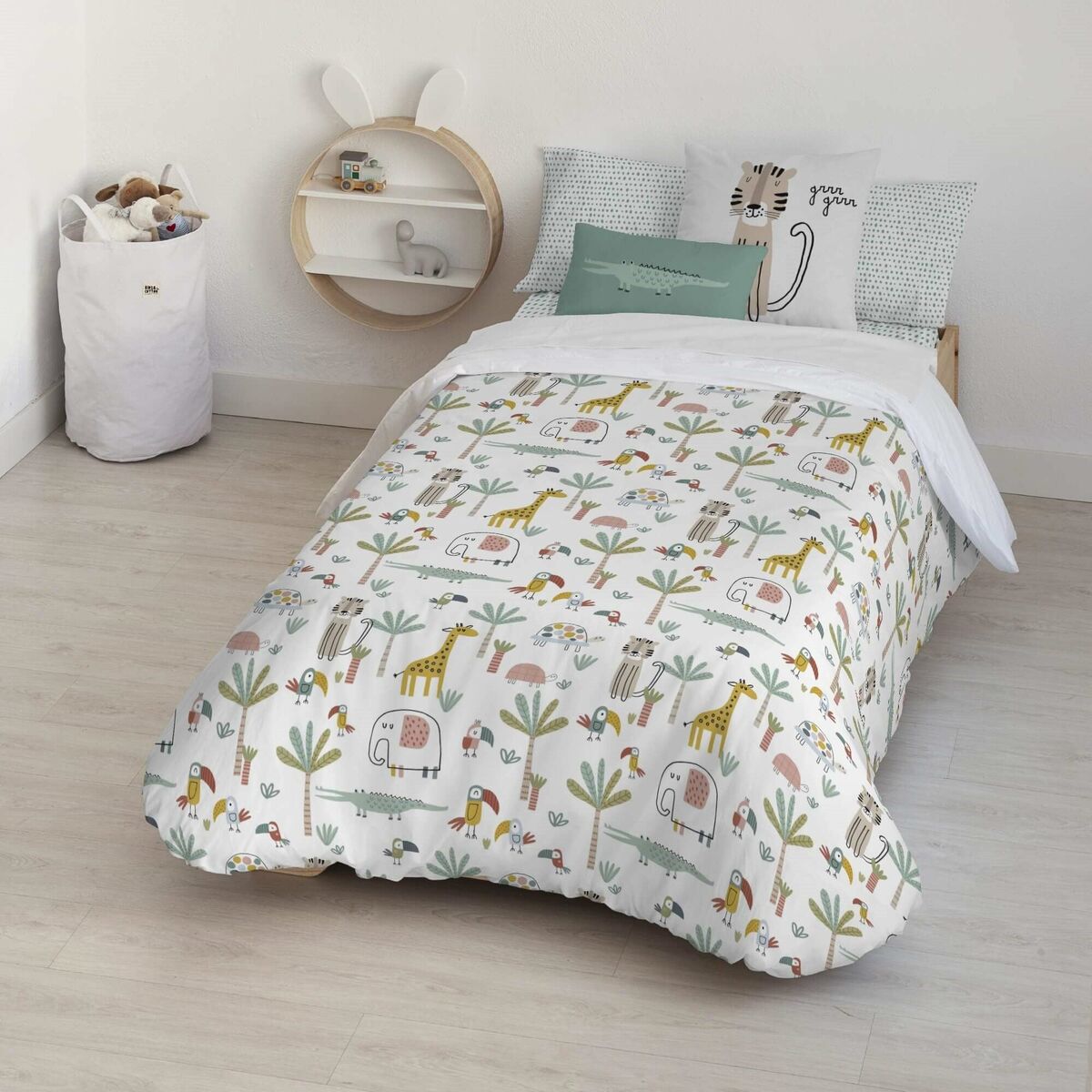 Påslakan Decolores Jeddah Multicolour 175 Trådar 180 x 220 cm