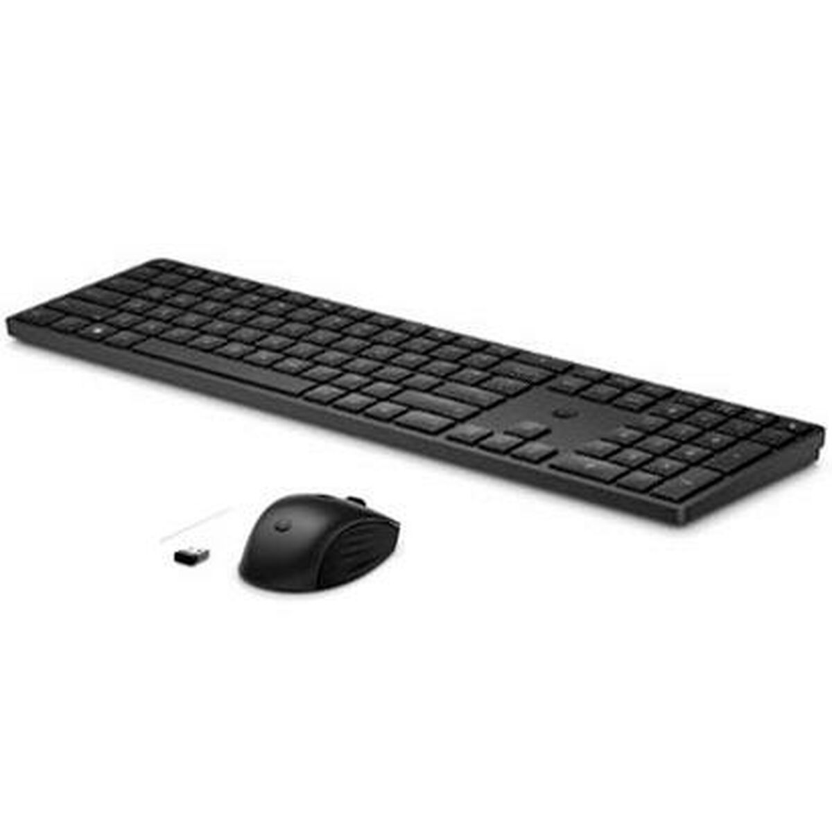 Trådlöst Tangentbord och Mus HP 4R009AA Svart Qwerty Spanska