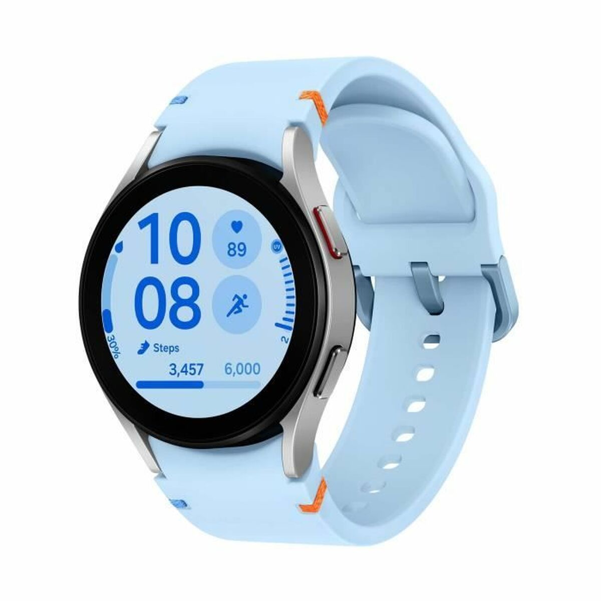 Smartklocka Samsung SM-R861NZSAXEF Silvrig 1,2" 40 mm