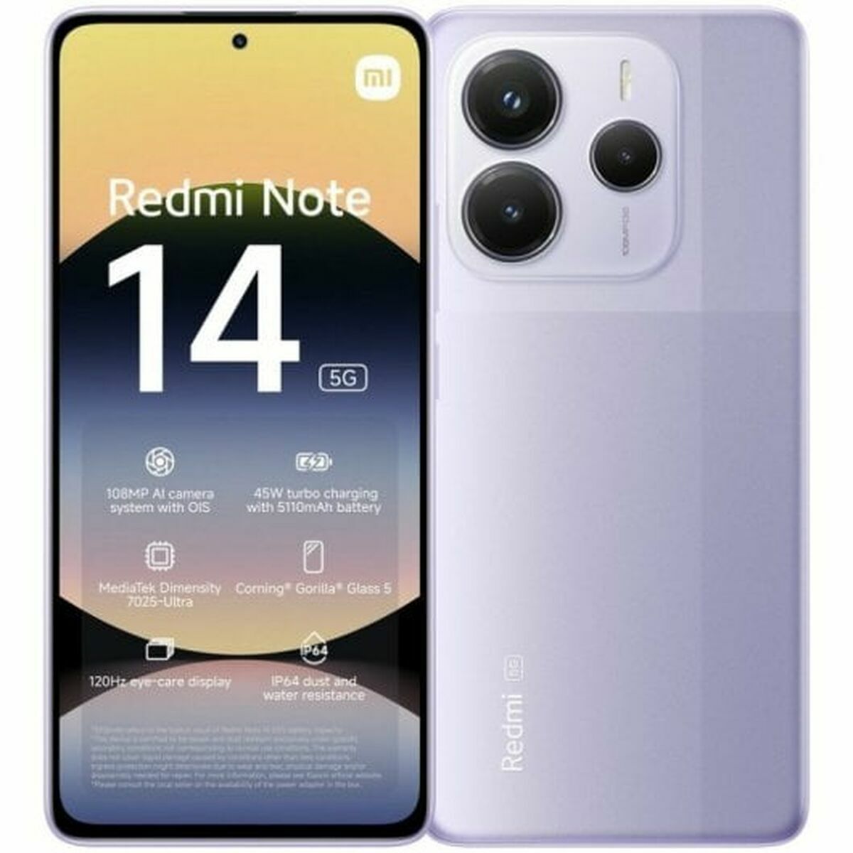 Smartphone Xiaomi MZB0IO1EU 6,67" Octa Core 8 GB RAM 256 GB Purpur - 9