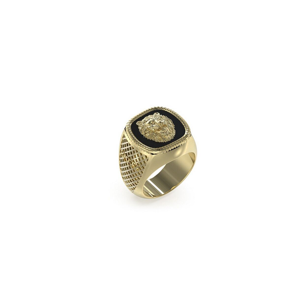 Herr ring Guess JUMR04003JWYGBK60 Gyllene