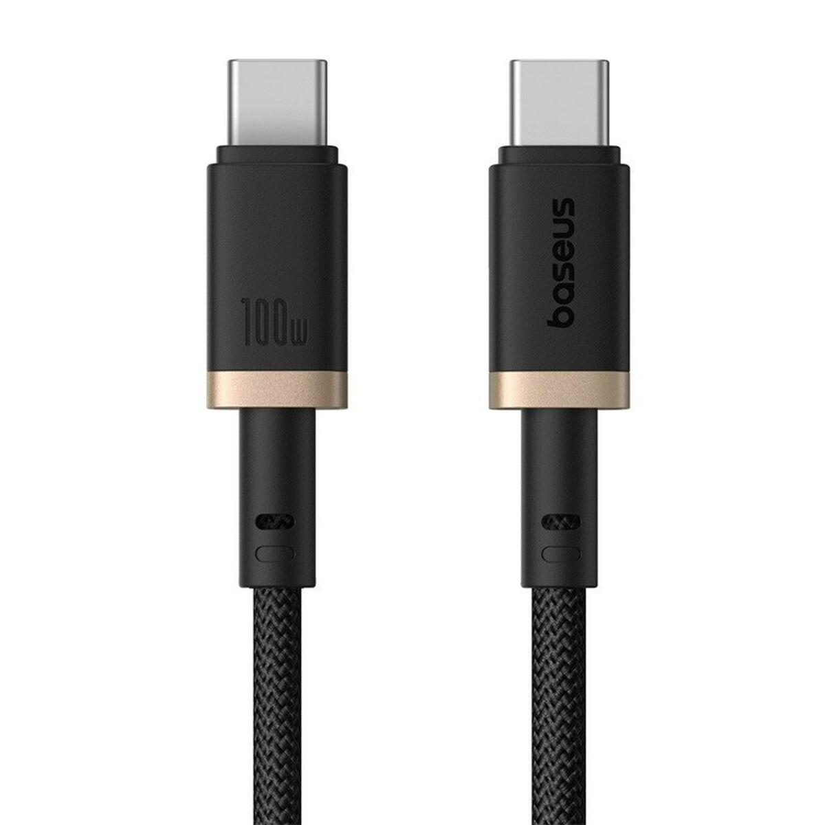 USB-C till USB-C Kabel Baseus P10377803U01-02 Svart Guld 2 m - 2