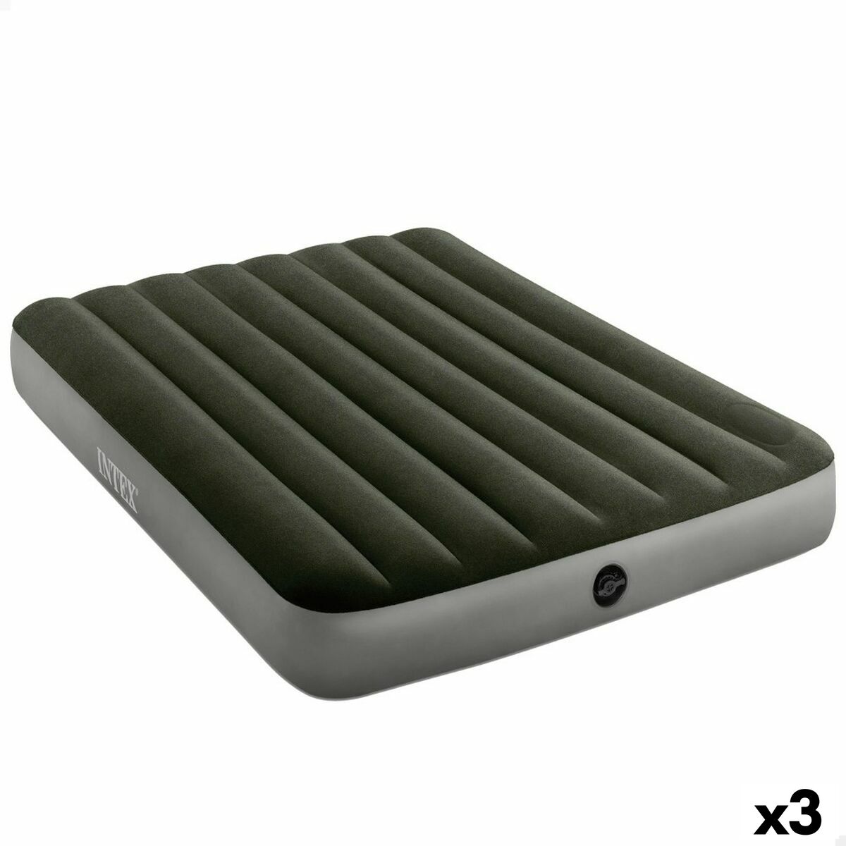 Luftmadrass Intex 137 x 25 x 191 cm (3 antal) - 5