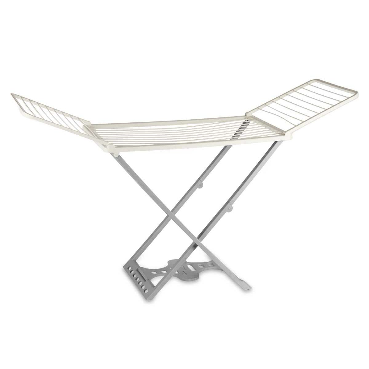 Klädhängare hopfällbar Kipit Pompeya Antracitgrå Harts polypropen 190 x 56 x 115 cm 56 x 7 x 121 cm (4 antal) - 4