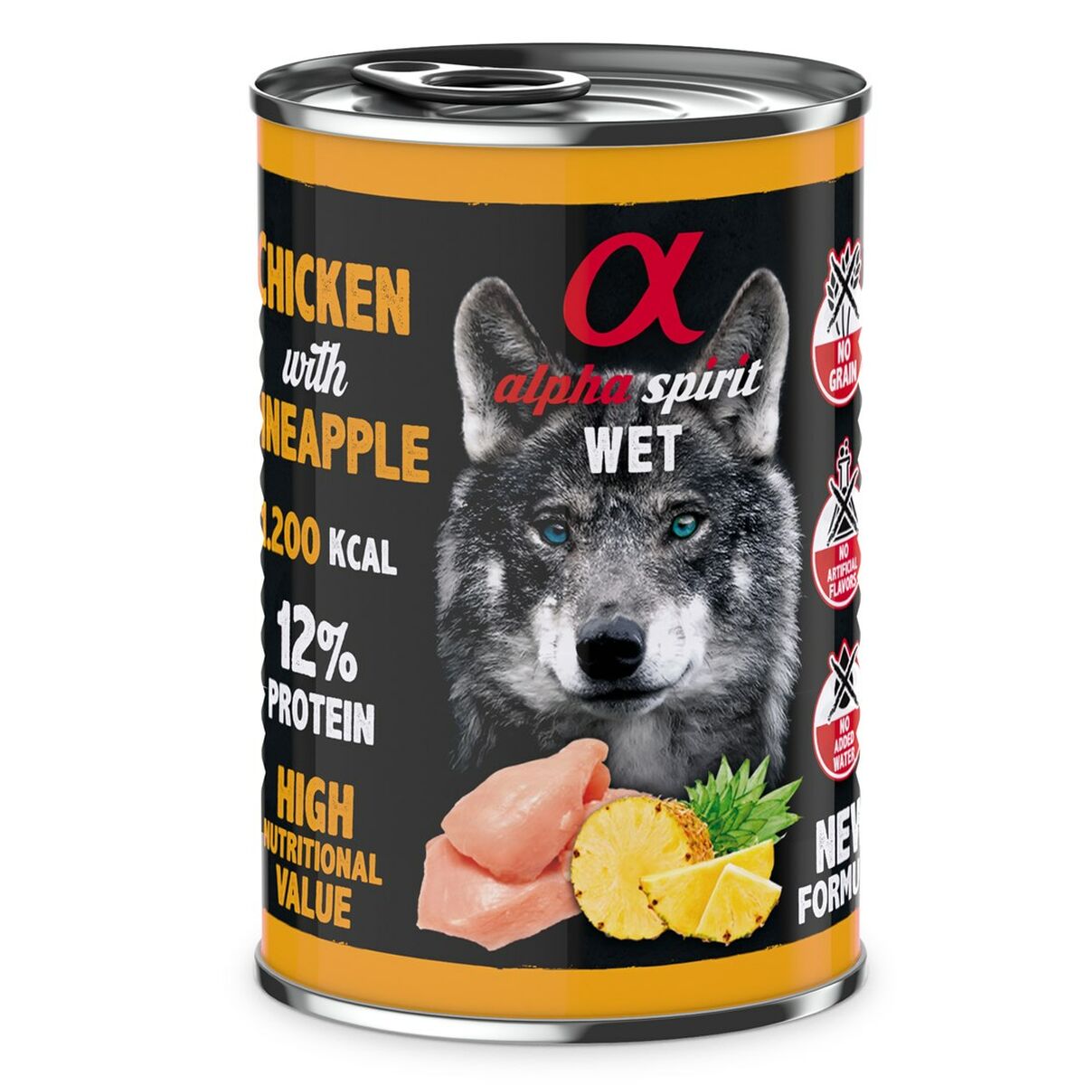 Våt mat Alpha Spirit Kyckling 400 g
