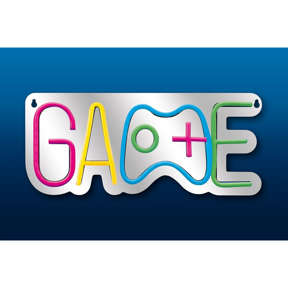 Neonskylt Activejet AJE-NEON GAME Multicolour 80 (1 Delar)