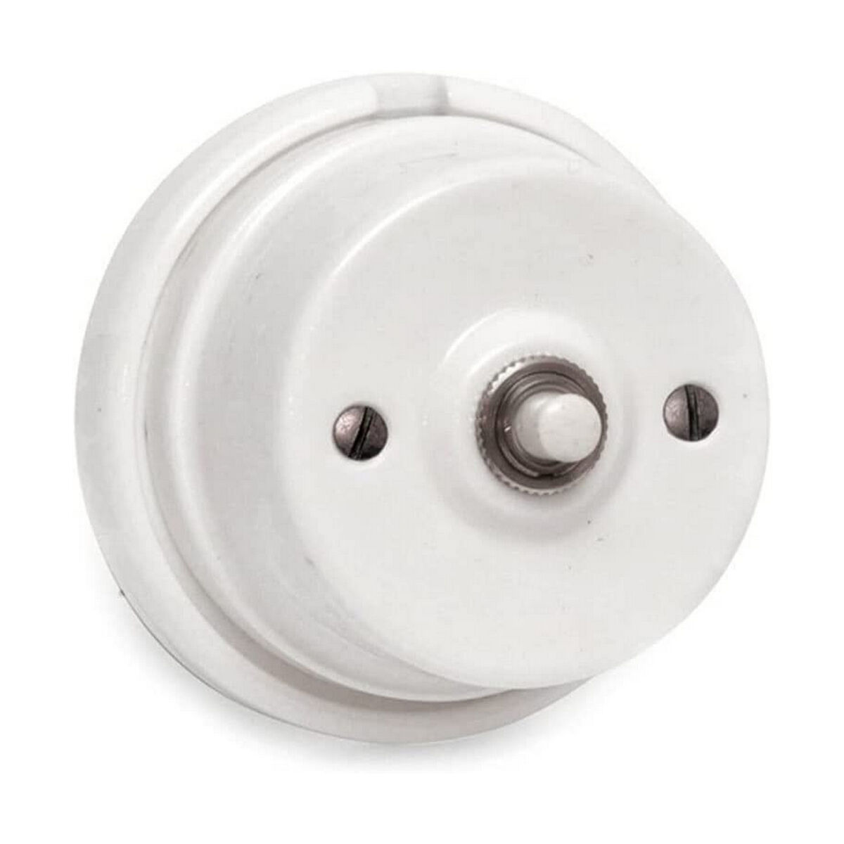 Knapp för dörrklocka EDM 43753 vintage Ø 80 mm