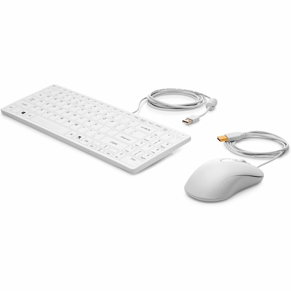 Tangentbord och Mus HP 1VD81AA Vit - 2