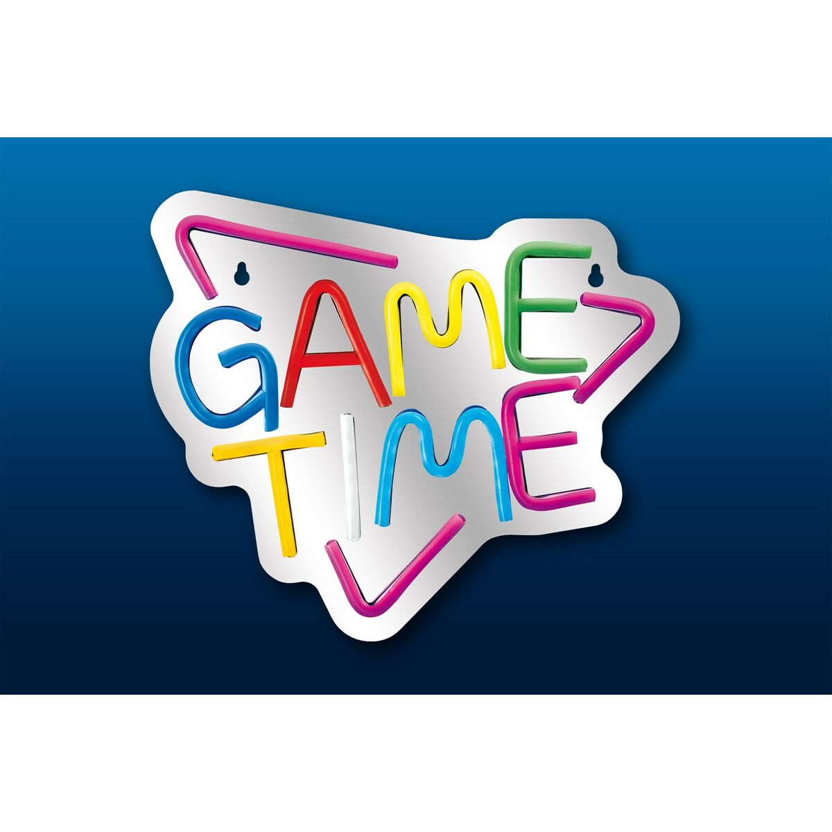 Neonskylt Activejet AJE-NEON GAME TIME Multicolour 80 (1 Delar)