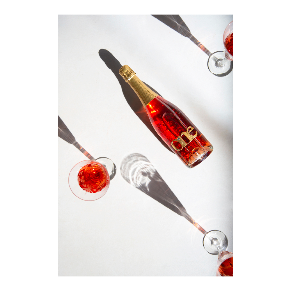Mousserande vin ONE Gold Rosè 75 cl - 3