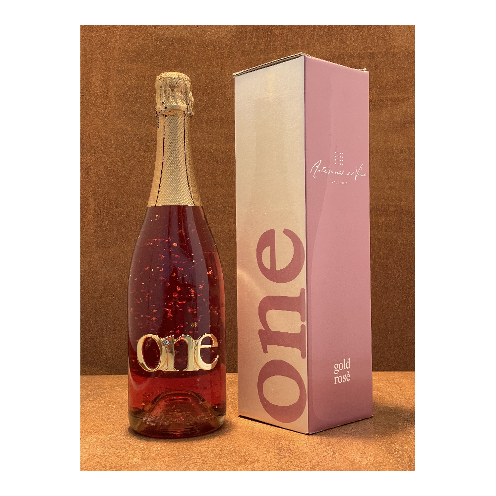 Mousserande vin ONE Gold Rosè 75 cl - 5