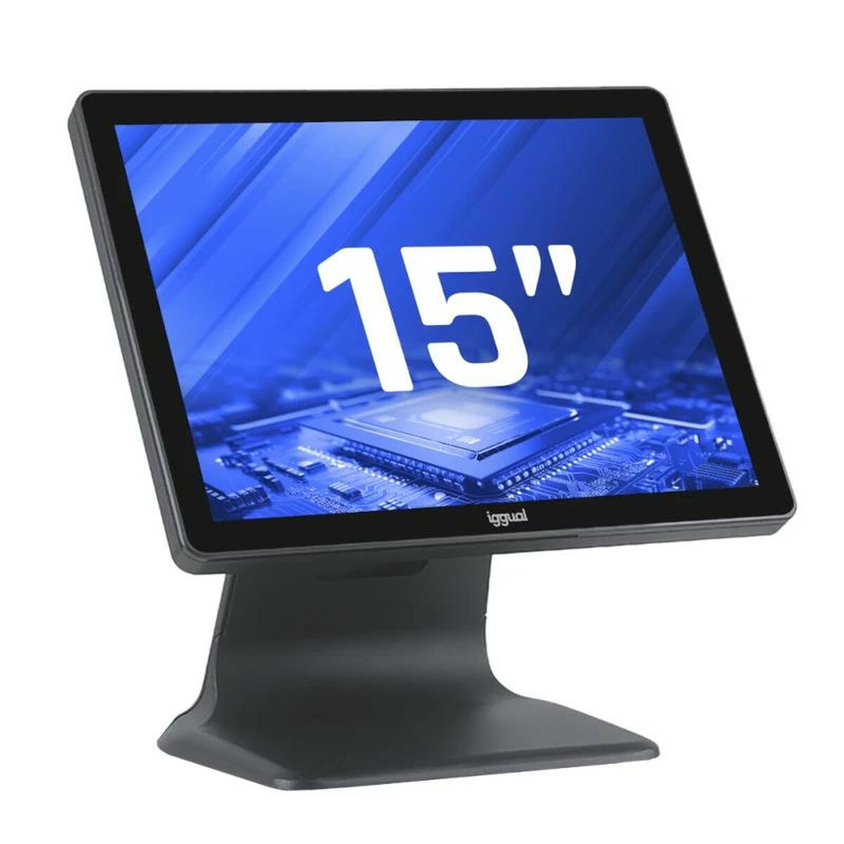 All in One iggual TPV AIO 15" N100 4GB + 128GB 8USB W10IOT 15" Intel N100 4 GB RAM 128 GB SSD - 2