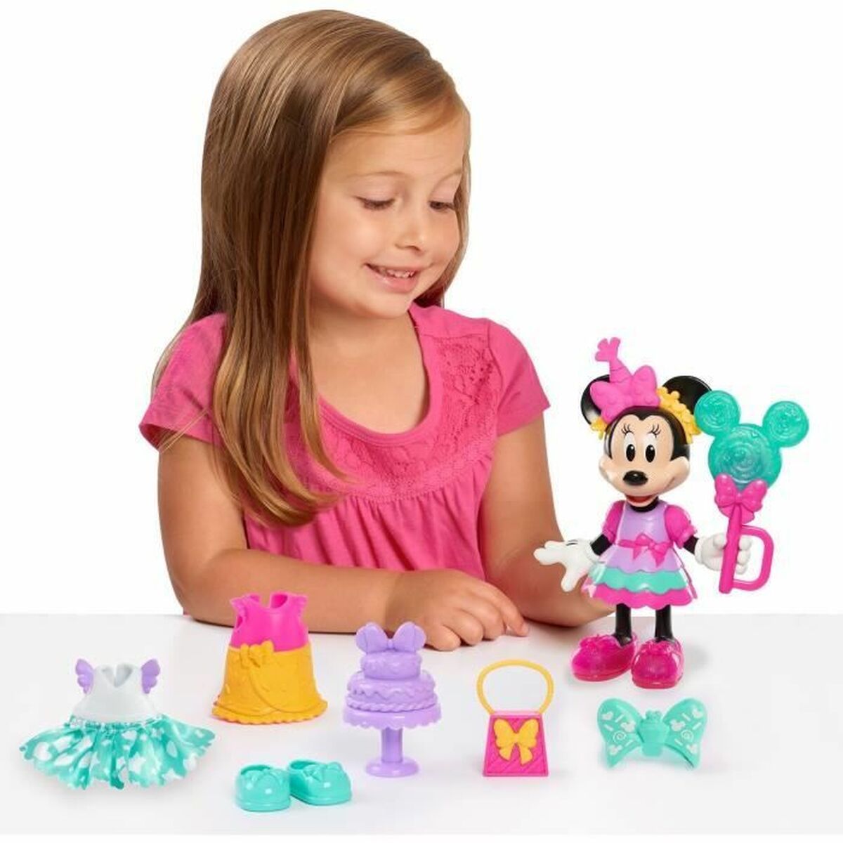Babydocka med tillbehör Disney Sweet Party Articulated Figurine - 3