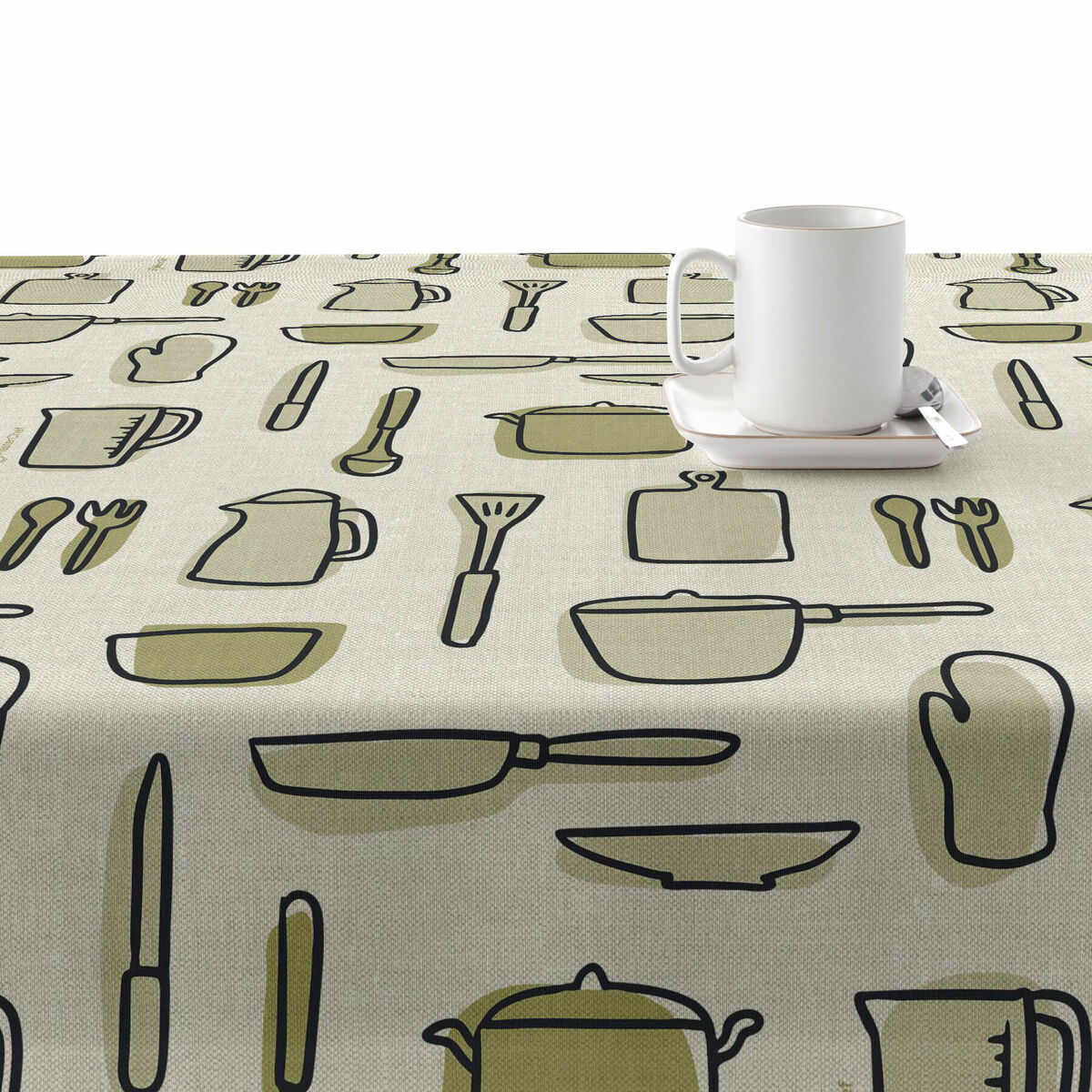 Fläckresistent bordsduk Belum 0400-59 Multicolour 200 x 150 cm - 2