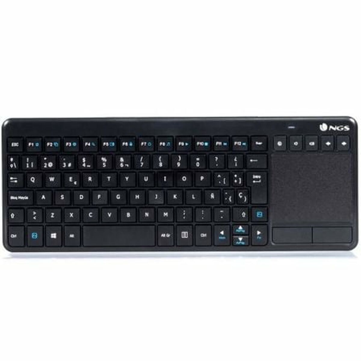 Trådlöst Tangentbord NGS NGS-KEYBOARD-0240 Svart