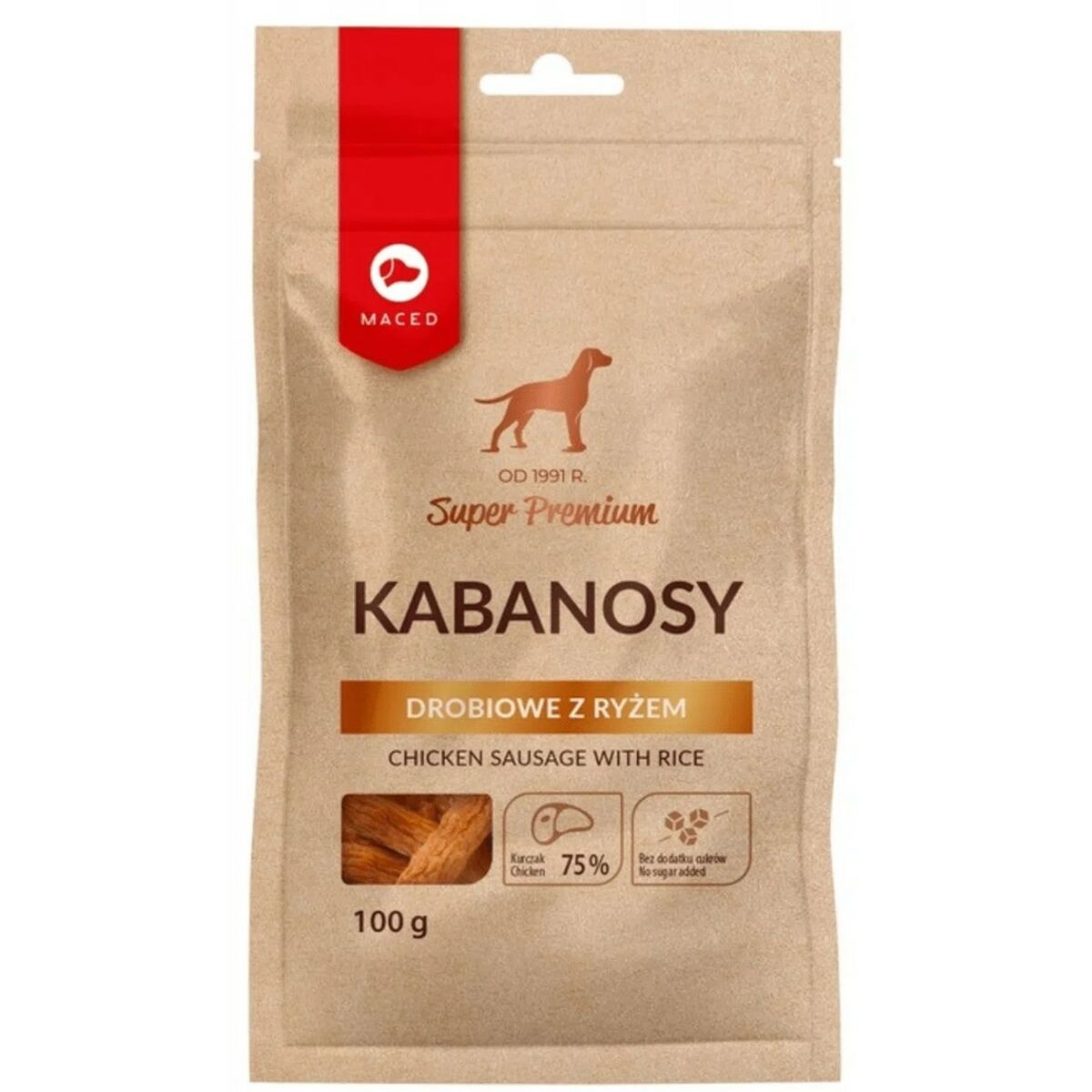 Hundgodis Maced Chicken Kyckling Ris 100 g