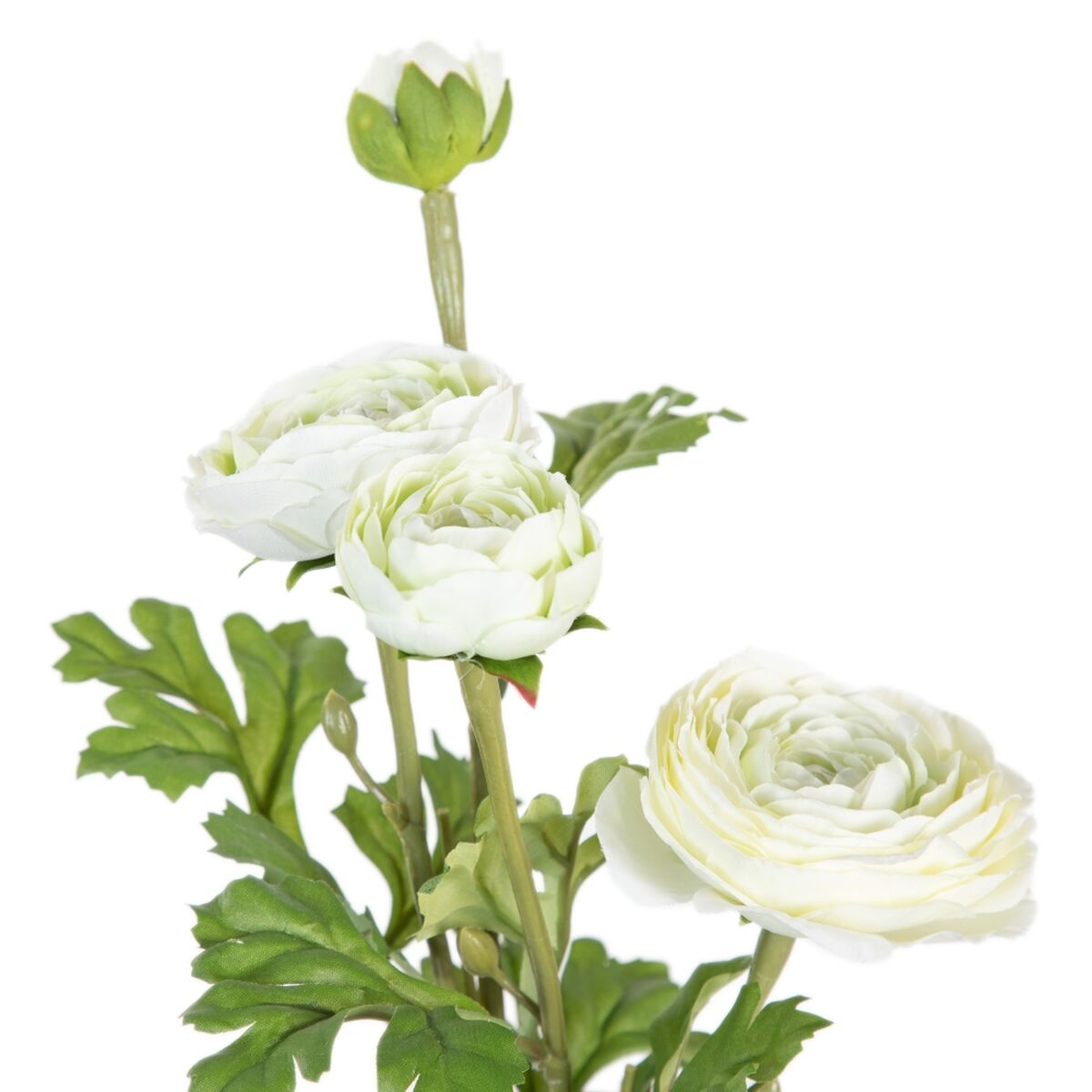 Dekorativ växt Polyester Polyetylen Järn Blomster 11 x 11 x 36 cm - 3