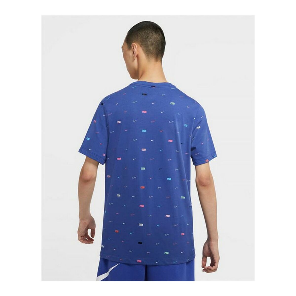 T-shirt med kortärm Herr Nike Sportswear Indigo - 4