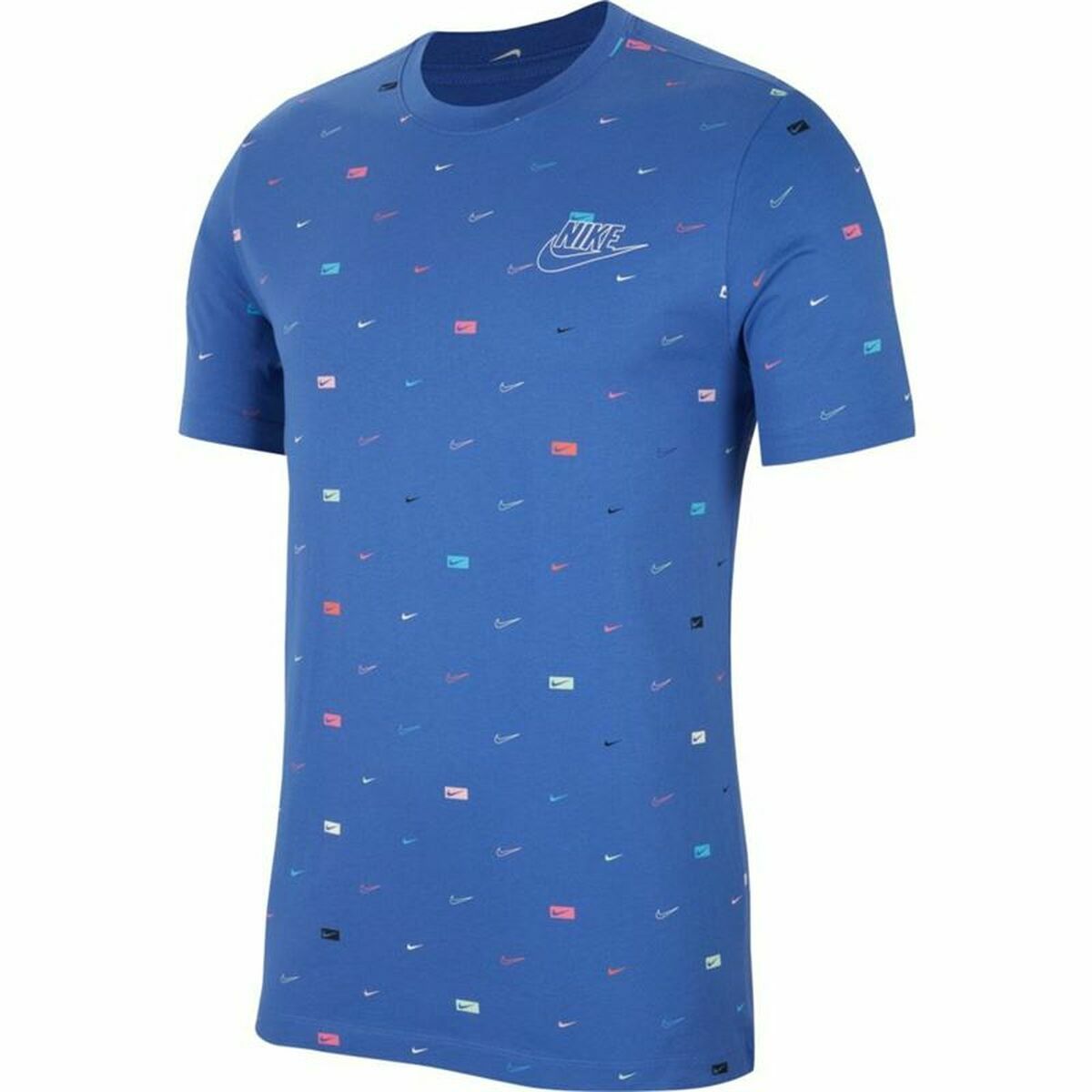 T-shirt med kortärm Herr Nike Sportswear Indigo - 3