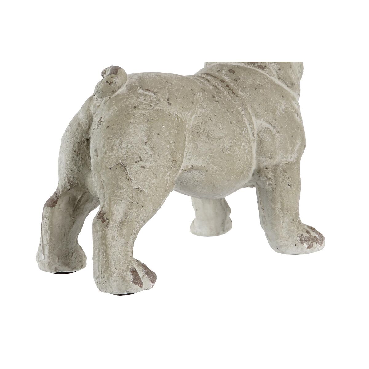 Prydnadsfigur DKD Home Decor Antikbehandlad Grå Harts Hund (19 x 39 x 28,5 cm) - 4