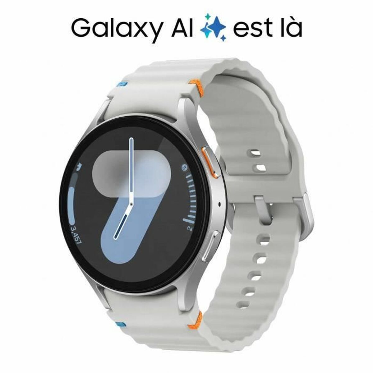 Smartklocka Samsung Galaxy Watch7 Silvrig 44 mm - 2