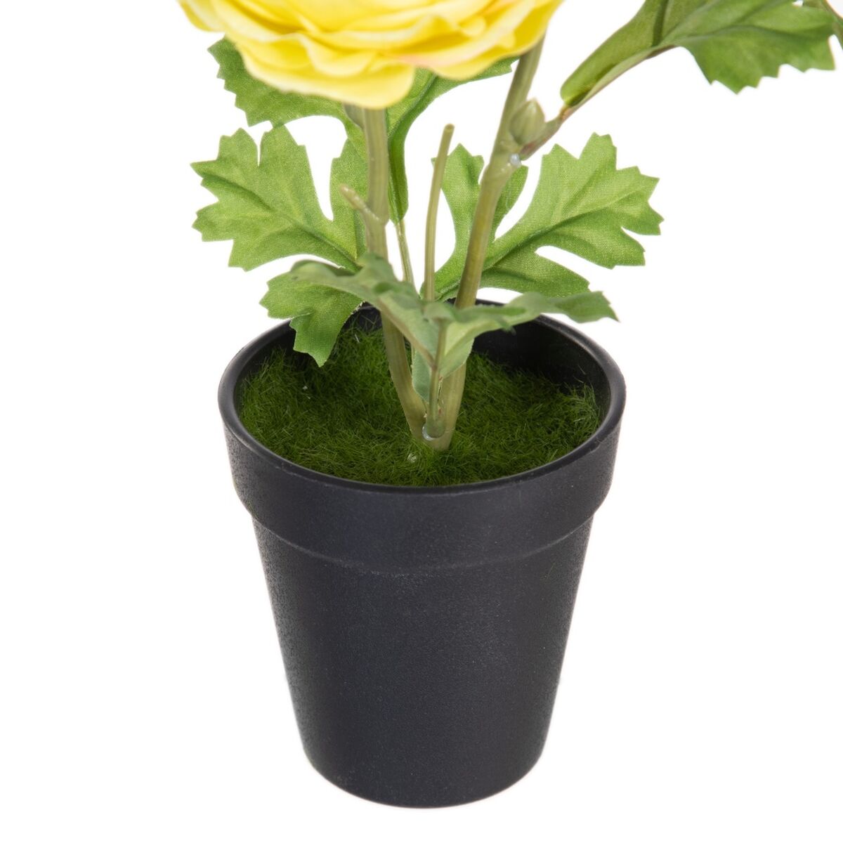 Dekorativ växt Polyester Polyetylen Järn Blomster 9,5 x 9,5 x 29 cm - 3