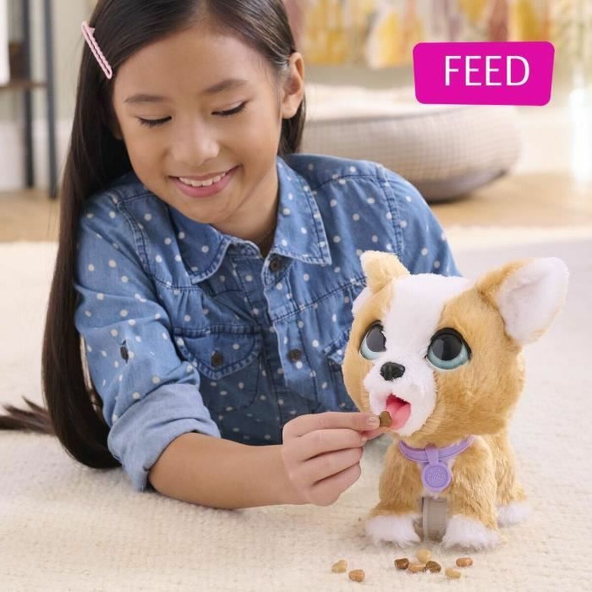 Mjukisleksak Furreal Friends My Pooping Buddy Brun - 3
