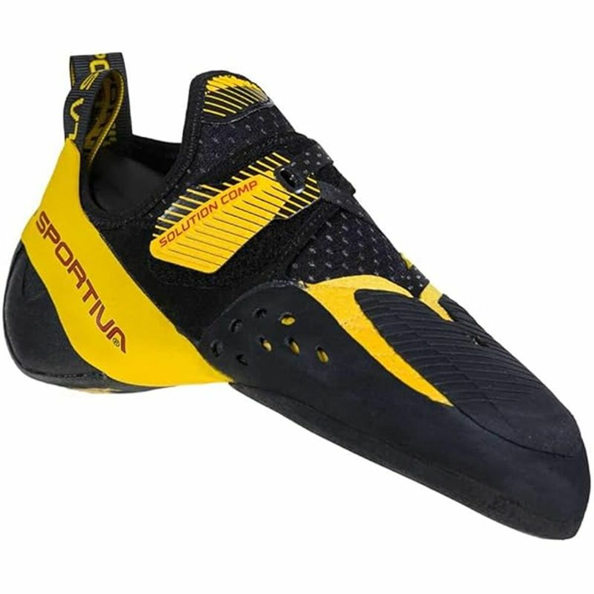 Klätterskor La Sportiva Solution Comp Svart Gul