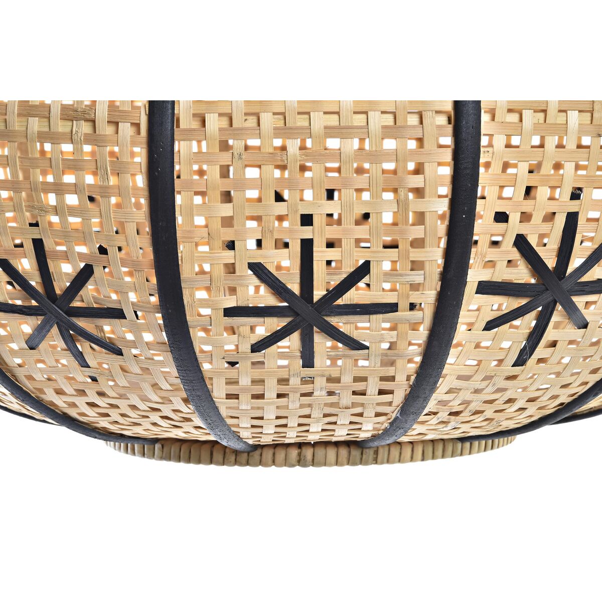 Taklampa DKD Home Decor Brun Svart 50 W 50 x 50 x 31 cm - 7