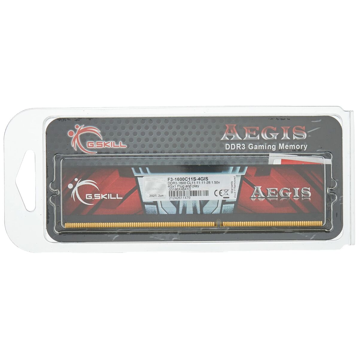 RAM-minne GSKILL DDR3-1600 CL5 4 GB - 4