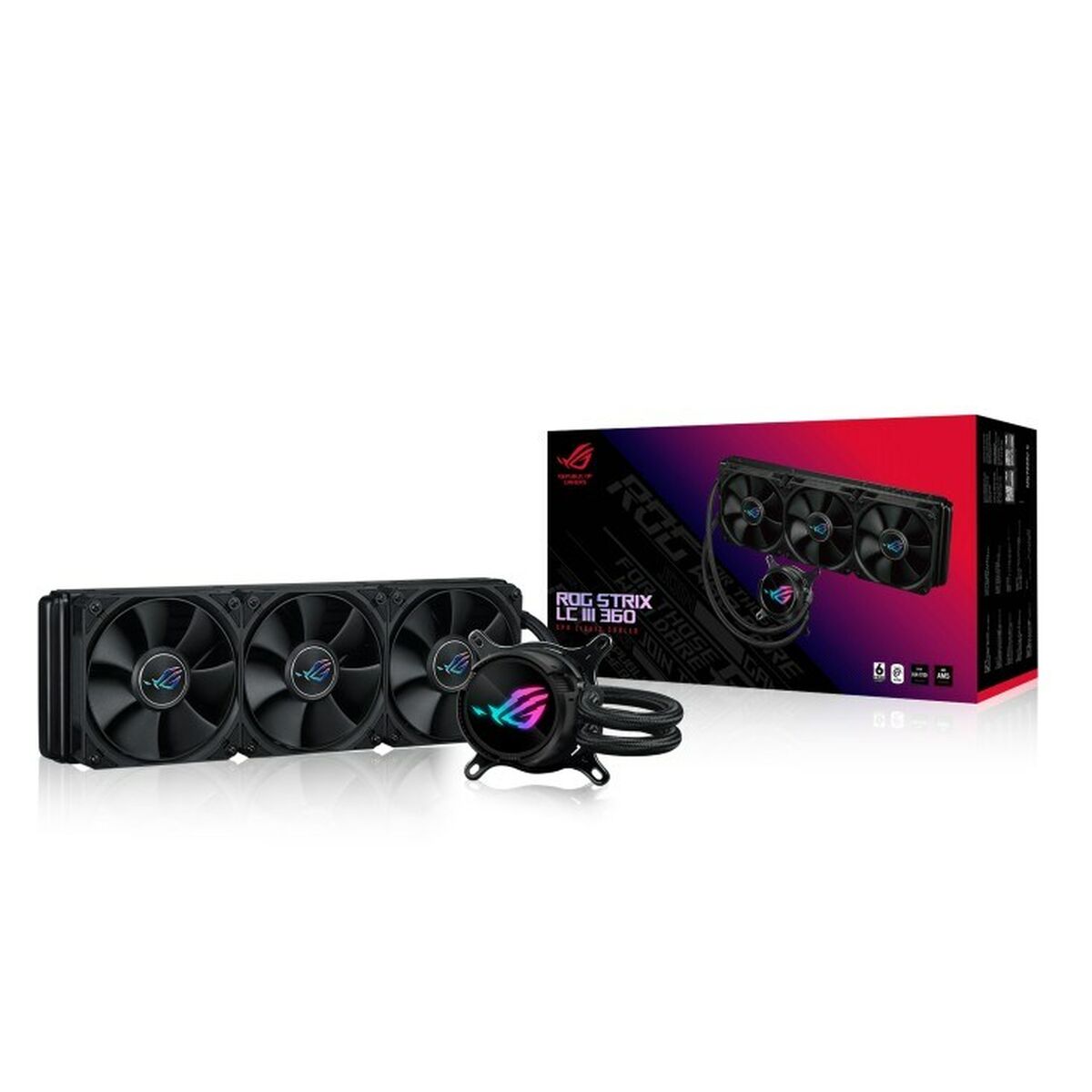 Flytande kylkit Asus ROG STRIX LC III 360 - 7