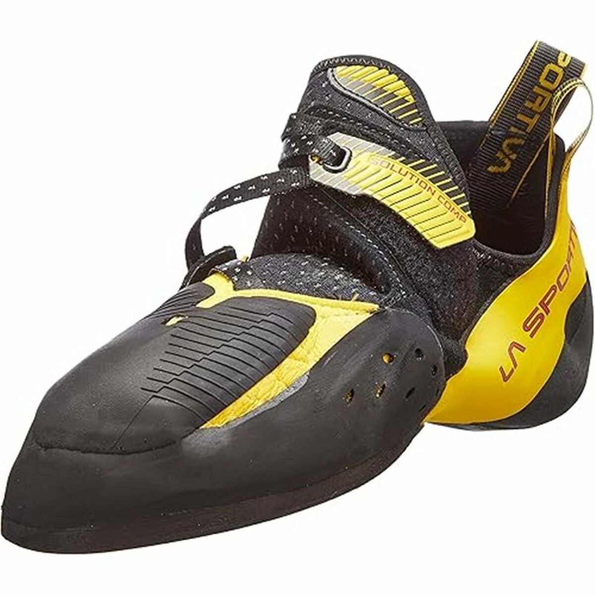 Klätterskor La Sportiva Solution Comp Svart Gul - 2