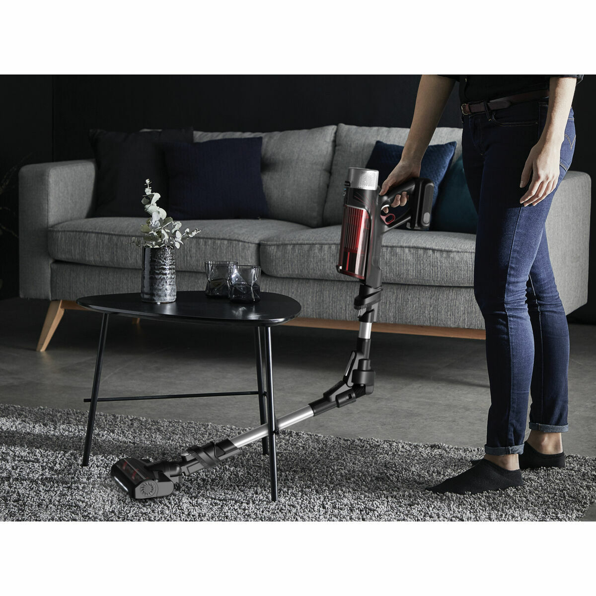 Dammsugarborste Rowenta RH2077WO Svart/Röd 100 W - 2