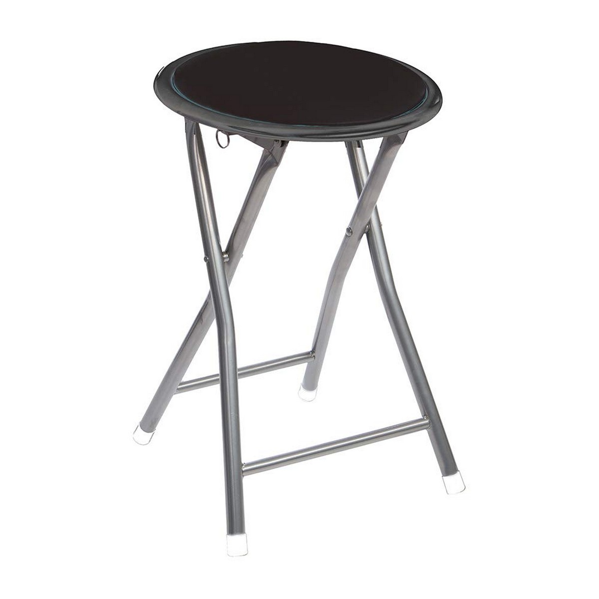 Sittpall Atmosphera Hopfällbar Svart 30 x 30 x 45 cm - 2
