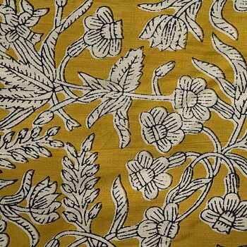 Pareo-sarong Beige Senap Bomull 90 x 180 cm