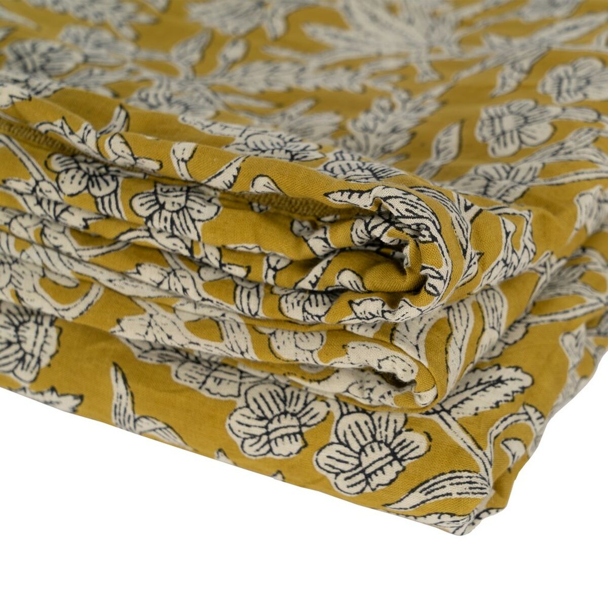 Pareo-sarong Beige Senap Bomull 90 x 180 cm - 5