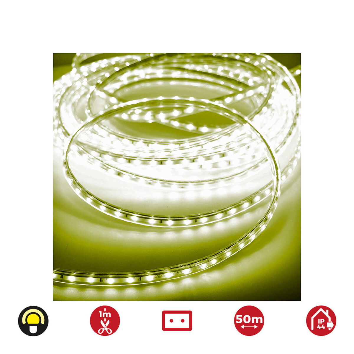 LED trakovi EDM 72705 Gul 4,2 W x 1 m 50 m 350 lm - 4