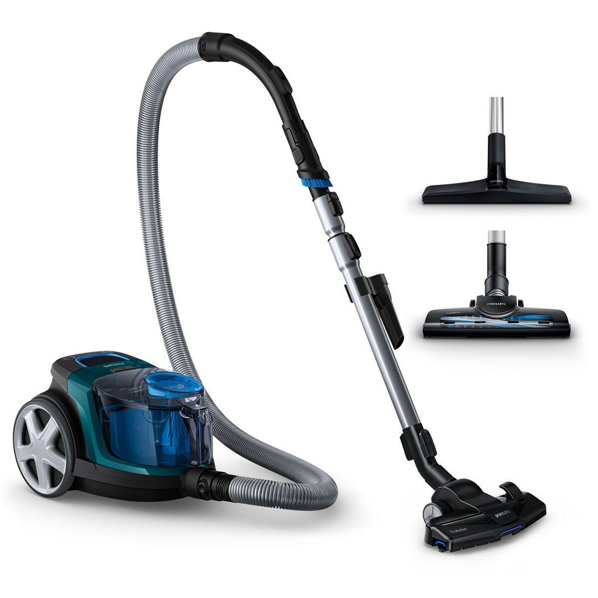 Påsfri Dammsugare Philips PowerPro Compact FC9334/09 Blå Svart Grön Grå 900 W 750 W 650 W - 3