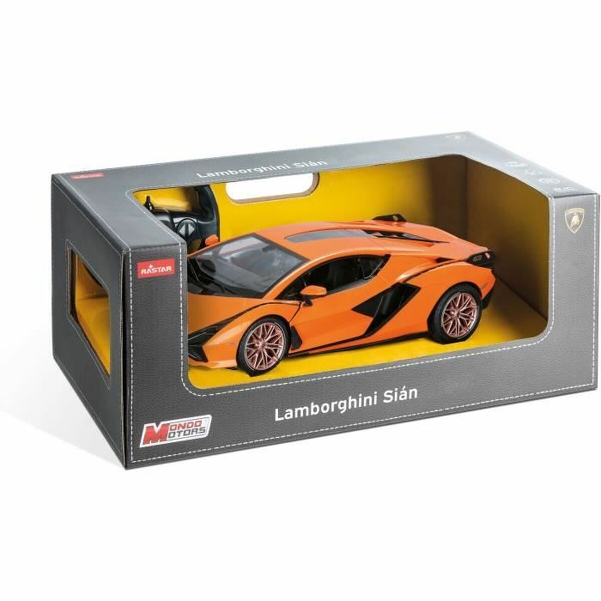 Radiostyrd bil Mondo Orange Multicolour - 2