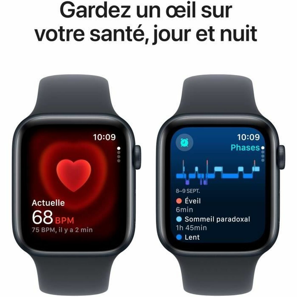 Smartklocka Apple Watch SE GPS Marinblå 44 mm - 5