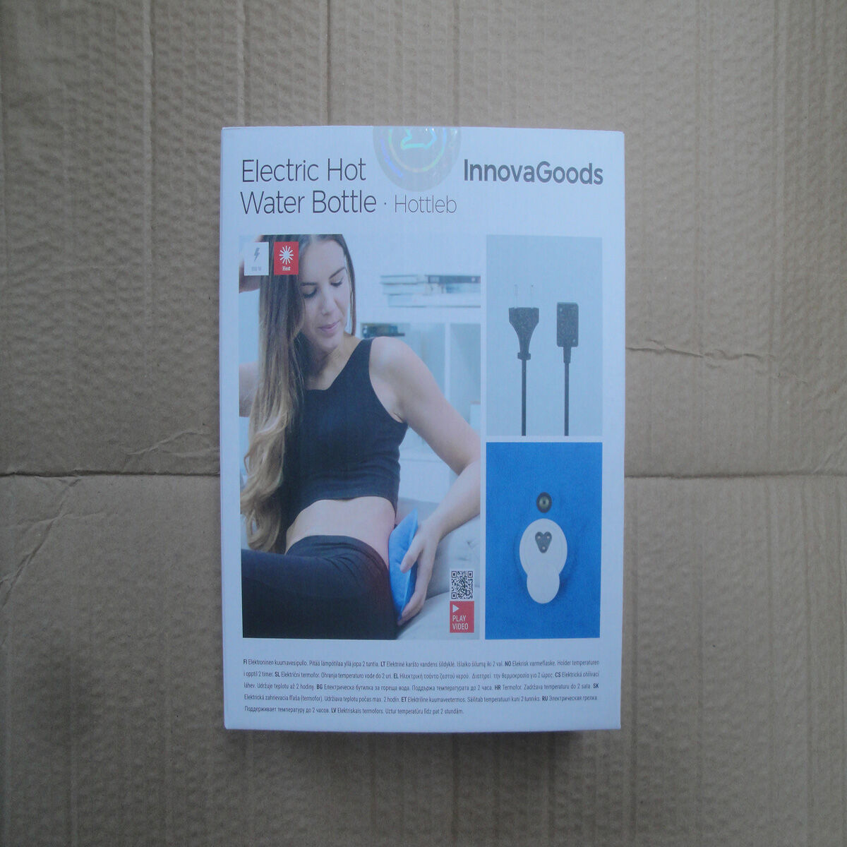 Elektrisk varmvattenflaska InnovaGoods - 32