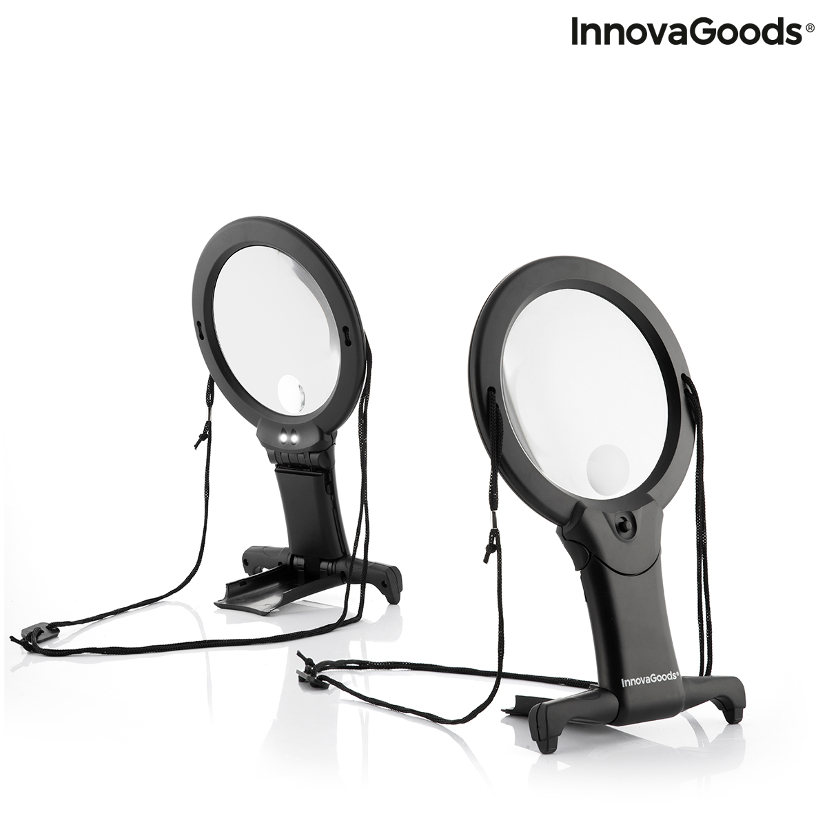 Handsfree förstoringsglas med LED-ljus Zooled InnovaGoods - 5